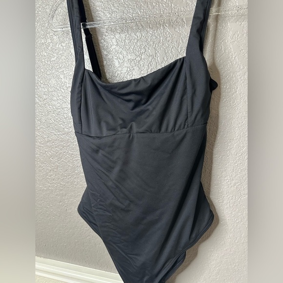 SEA LEVEL SWIM Eco‎ Essentials Square Neck One Piece 14 Black - Picture 7 of 11